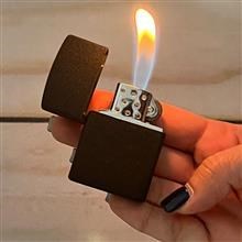 فندک طرح زیپو مشکی