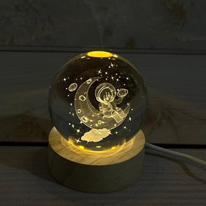 گوی لیزری طرح فضانورد قطر ۸