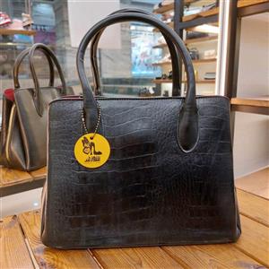 کیف سنگی دسته دار چرم
