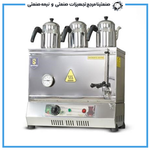 سماور صنعتی سلطان ۳ قوری مدل SU-EA333 (هوشمند برقی)