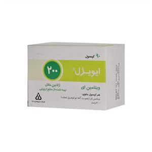 کپسول ویتامین E ای ویژل 200 واحد دانا | افزایش رطوبت پوست و تقویت ایمنی