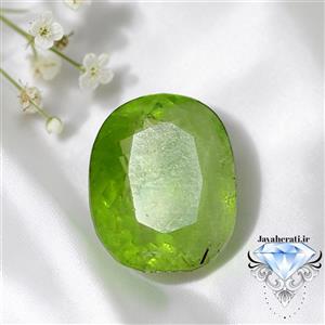 نگین زبرجد طبیعی خوشرنگ و ارزشمند P21