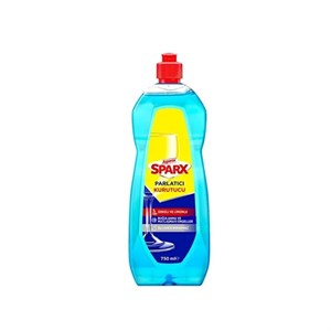 مایع جلادهنده ماشین ظرفشویی آبی آسپروکس مدل Sparx با رایحه سرکه و لیمو حجم 750 میلی‌لیتر