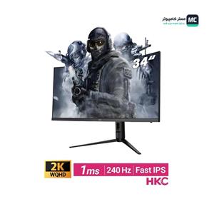 مانیتور گیمینگ 34 اینچ خمیده اچ کا سی MG34H18Q240