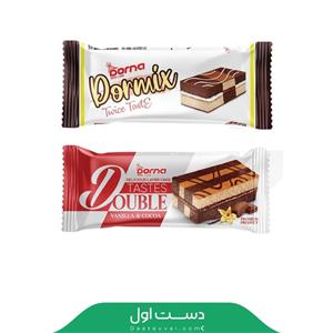 کیک دولایه شطرنجی درنا