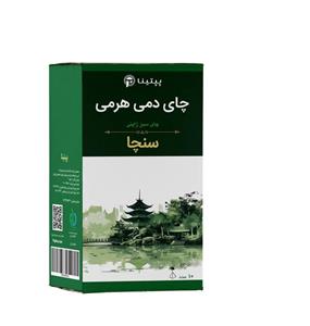 چای سبز ژاپنی سنچا پپتینا چای دمی هرمی – 10 عددی