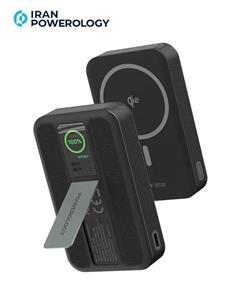 پاوربانک مگ سیف 10000 میلی آمپر پاورولوژی Powerology Vision 10000mAh Power Bank PPB20910BK