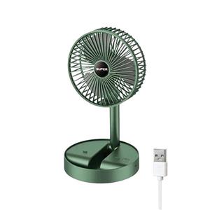 پنکه رومیزی تلسکوپی و تاشو مدل Folding Fan (تامین برق با USB)