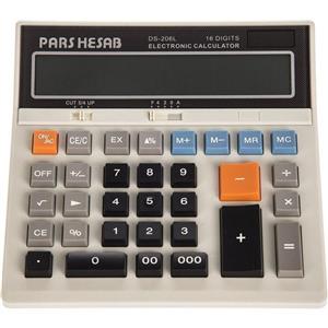 ماشین حساب پارس حساب مدل DS-206 (استوک)