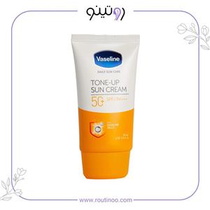 کرم ضدآفتاب وازلین مدل Tone-Up
