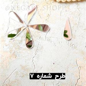 آینه پلکسی طرح قطره