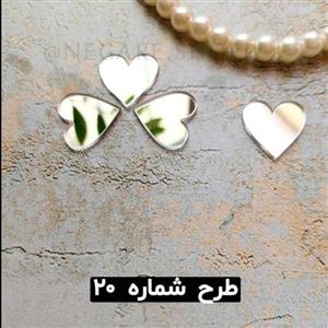 آینه پلکسی طرح قلب