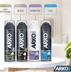 فوم اصلاح صورت آرکو ( ARKO ) اورجینال 200 میلی لیتر