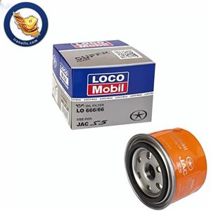 فیلتر روغن لوکومبیل LOCO Mobil مدل LO666/66 | مناسب جک S5 (JAC)