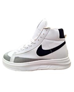 کفش کتونی اسپرت نایک(NIKE) بلیزر،ساقدار(نیم ساق)،دخترانه و زنانه، رنگ سفید ،سایز(۳۷-۴۰)،شیک و راحت،مناسب پیاده روی ،مهمانی،روزمره و تمامی فصول