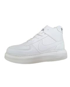 کفش کتونی اسپرت ساقدار(نیم بوت) ,نایک(NIKE),رنگ سفید،سایز(۳۷-۴۰)،شیک،ساده و راحت،،من‌اسب تمام فصل ها