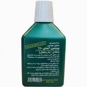 محلول موضعی بتادین پارت کیمیا 250 میلی لیتر در داروآوا