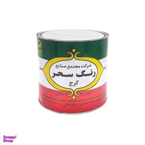 رنگ روغن سفید مات سحر (Sahar) کد 711 وزن 4 کیلوگرم