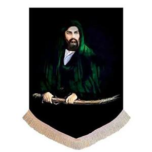 کتیبه مخمل تمثال حضرت علی(ع).