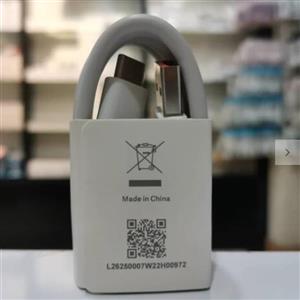 کابل شارژر شیائومی سرکارتنی 6آمپر اصلی مناسب گوشی های 67 و 120 وات توربوشارژر. max ثانیه شمار