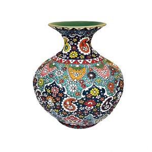 گلدان میناکاری سفالی کد G4 -