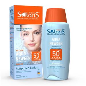 لوسیون آبی ضد آفتاب آکوا نیوژن SPF50 سولاریس آردن