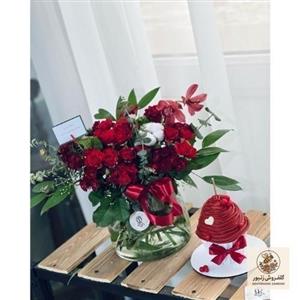 گل و کیک برای زن متولد بهار 4089 | کد: ZNB-QDL