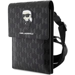کیف دوشی کارل لاگرفلد اورجینال مدل MONOGRAM NFT KARL