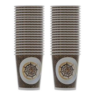لیوان یکبار مصرف کاغذی الین پلاست مدل KGH2-40 بسته 40 عددی