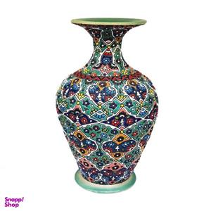 گلدان میناکاری سفالی کد 1113 -