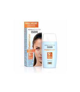 کرم ضد افتاب صورت و دور چشم فیوژن واتر ایزدین SPF50