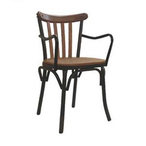 صندلی رستورانی دسته دار نظری مدل برسو N608W