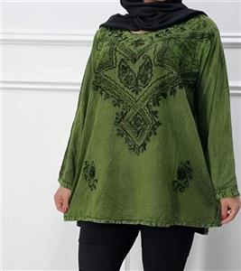 بلوز نخی سنگشور هندی کد 13