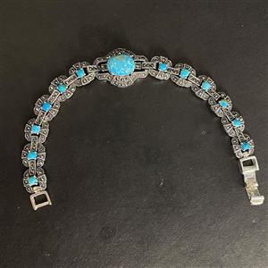 دستبند فیروزه زنانه (کد 2329)