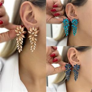 گوشواره مجلسی آویزی خوشه زنانه ۸۸۴