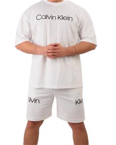 ست تیشرت شلوارک Calvin Klein نخ پنبه قواره دار (رنگبندی)