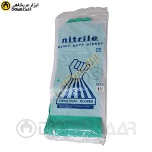 قیمت و خرید دستکش ساق بلند تمام نیتریل nitrile