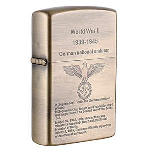 فندک بنزینی زورو طرح جنگ جهانی دوم کد DKD-2118