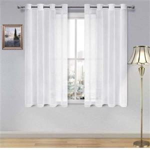 پرده پرهام دکور مدل حریر ساده پانچ سایز 180×300 سانتیمتر 