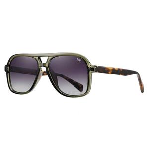عینک آفتابی خلبانی (Aviator) آلبرت وگ مدل S-31117-C2 Acetate Avantgarde Visionary