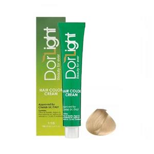 رنگ مو دورلایت (Dorlight) شماره 1004 رنگ کرم روشن حجم 100 میلی‌لیتر