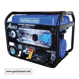 موتور برق سه گانه سوز آگرو 11 کیلووات مدل AG13700E-1 تک فاز استارتی