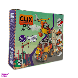 بازی ساختنی کلیکس فلکسیبل (Clix Flexible) 148 قطعه