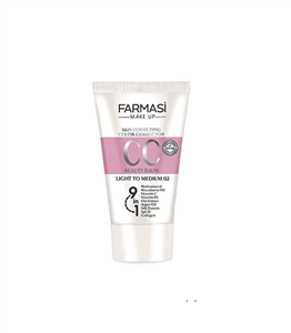 سی سی کرم فارماسی Farmasi مدل LIGHT TO MEDIUM 02 