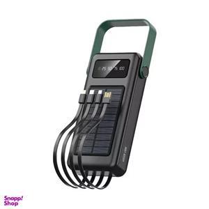 پاوربانک گرین لاین مدل GL-PB72 ظرفیت 30000 میلی‌ آمپر ساعت