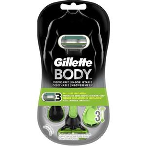 خود تراش ژیلت مدل مردانه Body بسته 3 عددی