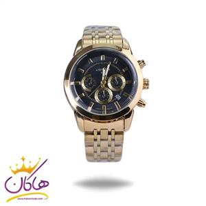 ساعت مچی سیتیزن زنانه فلزی طلایی صفحه مشکی L 2363/24