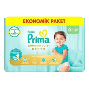 پوشک بچه پریما سایز 6 بسته 35 عددی