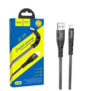 کابل تبدیل USB به Micro-USB هوکو hoco مدل U105 ANTI TWIST طول 1.2 متر