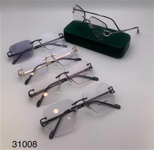 عینک مردانه فتوکرومیک فریم لس Cartier